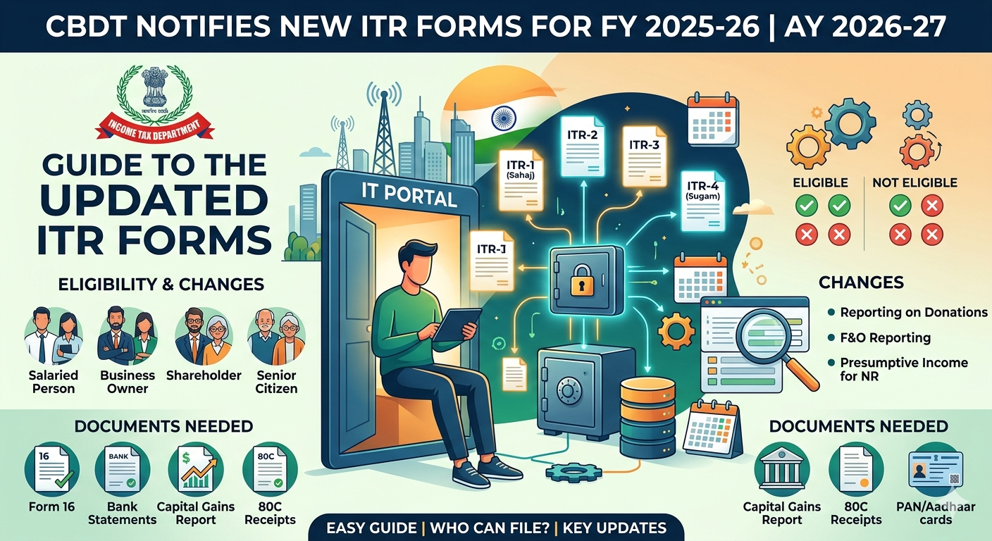 ITR Forms AY 2026-27