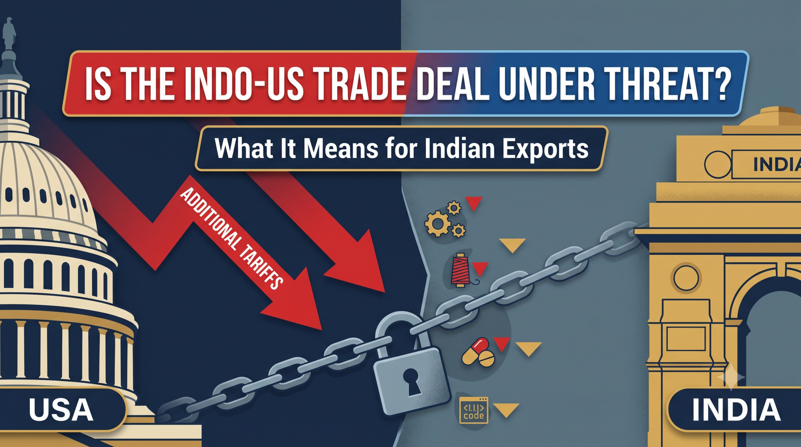INDO-US TRADE DEAL UNDER THREAT ?